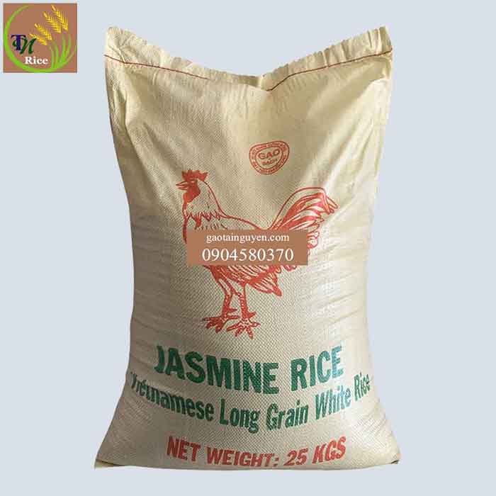 Gạo Jasmine hiệu con gà